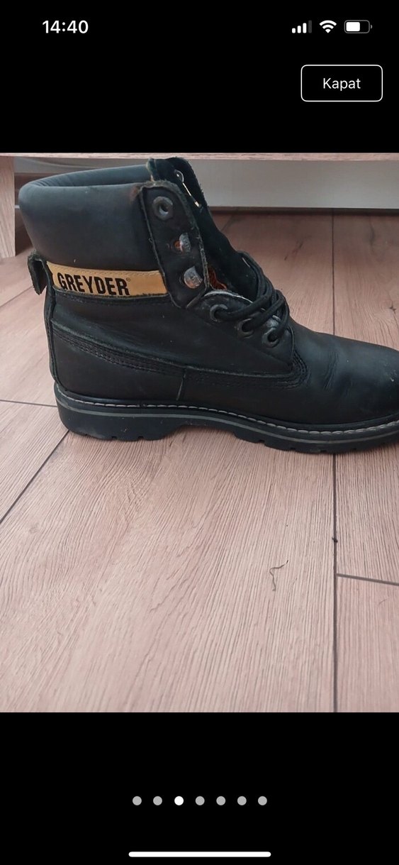 greyder siyah bot - Görsel 3