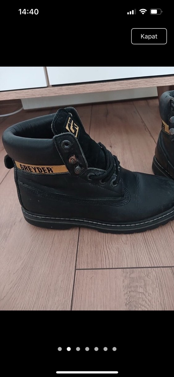 greyder siyah bot - Görsel 2