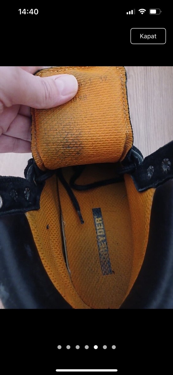 greyder siyah bot - Görsel 5