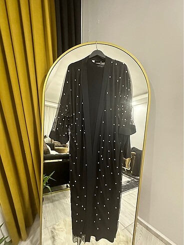 Boncuklu abaya