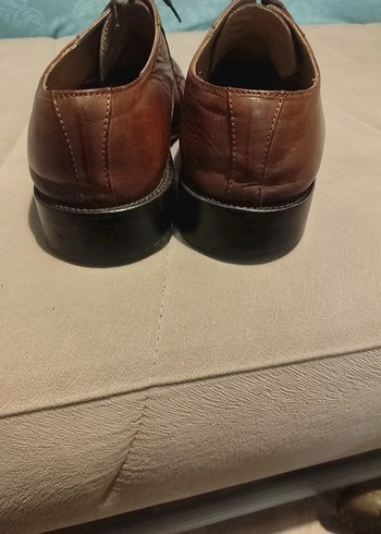 Gön marka Kahverengi Deri Klasik Erkek Ayakkabı - Görsel 3