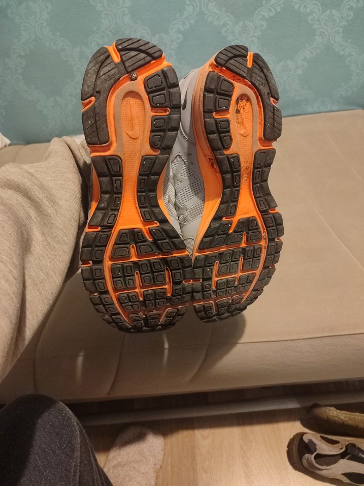 Nike marka Spor Ayakkabı Turuncu Bağcıklı - Görsel 5