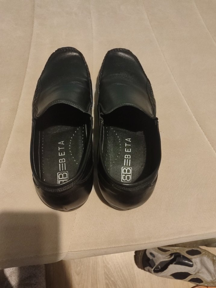 Erkek Siyah Klasik Tokalı Ayakkabı - Görsel 4