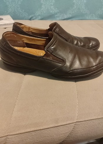 clarks marka Kahverengi Deri Erkek Klasik Ayakkabı - Görsel 3