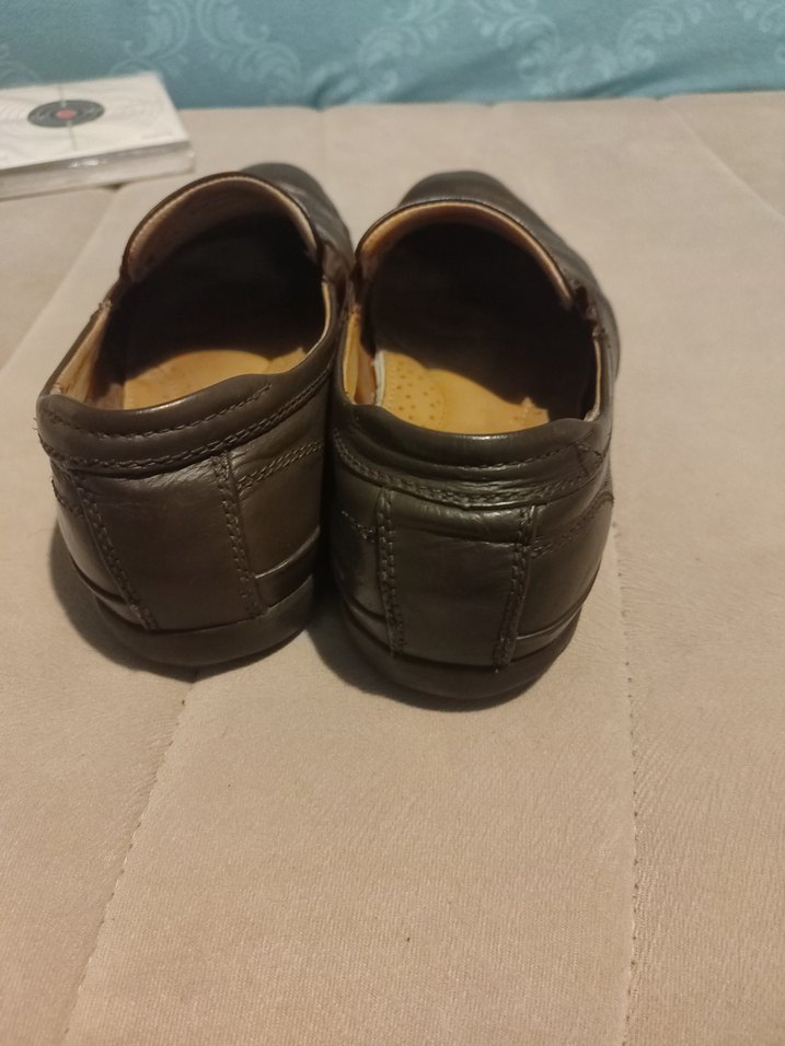 clarks marka Kahverengi Deri Erkek Klasik Ayakkabı - Görsel 4