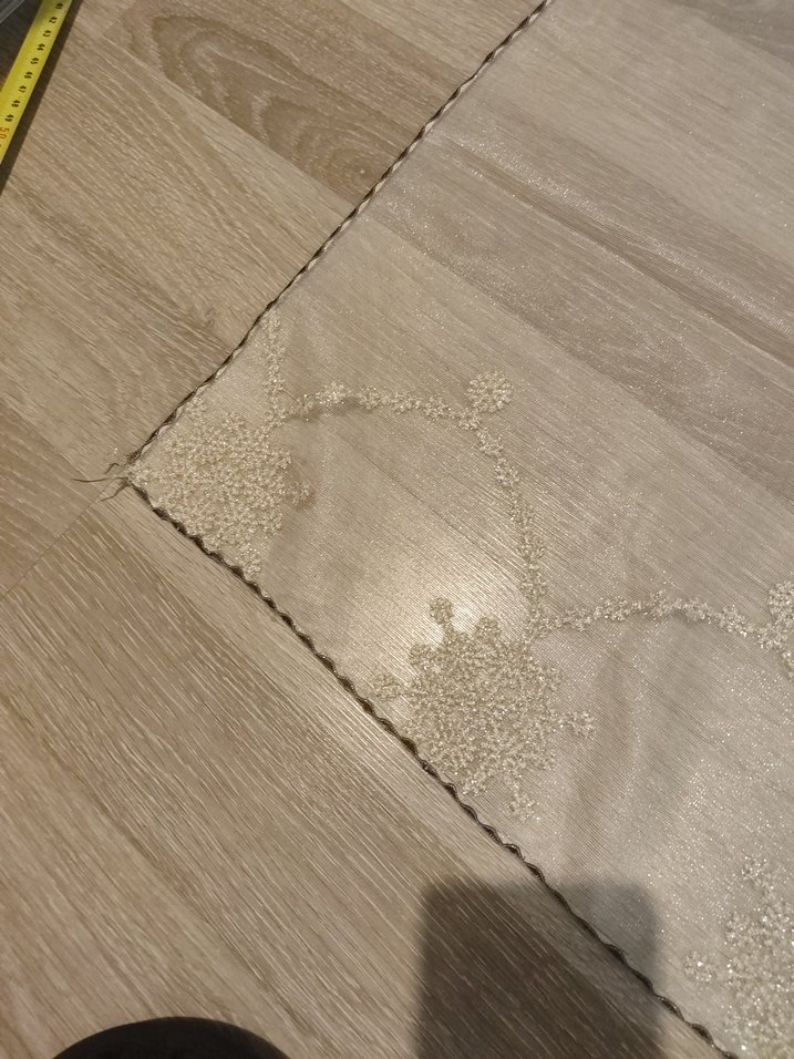 Bej Nakışlı Masa Örtüsü - Görsel 4