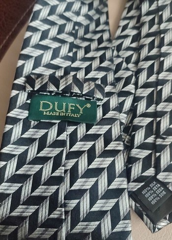 Gri Desenli Erkek Kravat - Görsel 2