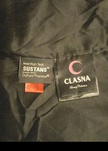 bayan kaz tüyü uzun fermuarlı ve çıtçıtlı kaban - Görsel 6