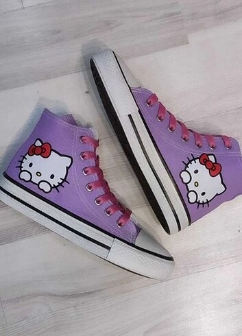 Converse Lila baskılı convers
