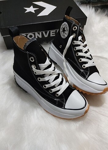 40 Beden siyah Renk Converse wanderson platform #convers