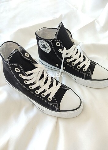 39 Beden siyah Renk Converse All Star siyah #convers Platform taban