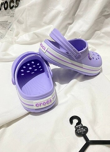 34 Beden Crocs Lila Çocuk #crocs #çocuk #terlik #Lila 28 29 30 31 32 33 