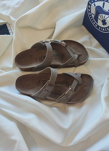 Birkenstock Birkenstock MAYARİ bayan terlik vizon süet