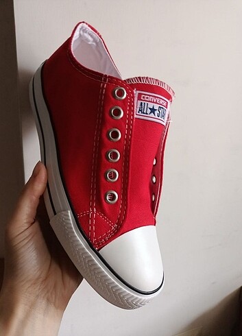 Converse kırmızı Kısa Converse #kırmızı #Converse #sporayakkabı 38