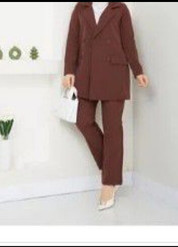 Diğer KAREN ACI KAHVE BLAZER TAKIM