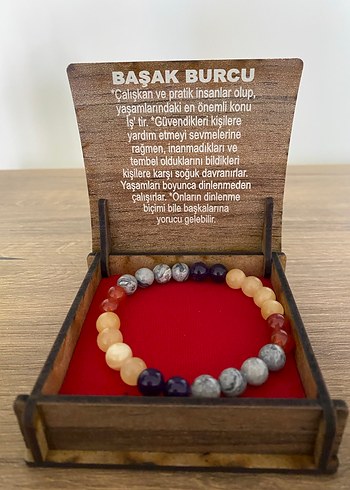 Başak Burcu Özel Bileklik