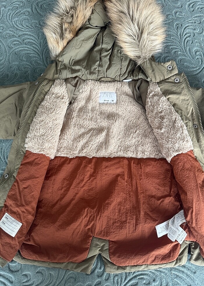 Zara bebek mont - Görsel 3