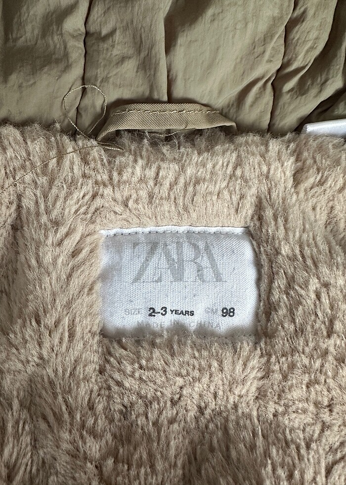Zara bebek mont - Görsel 4