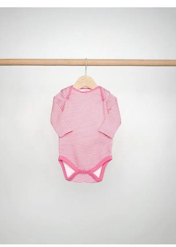 Minipolo Kız Uzun Kol % 100 Pamuk 3`lü Çıtçıtlı Bebek Body - Görsel 5