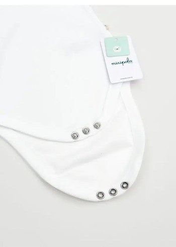 Minipolo Kız Uzun Kol % 100 Pamuk 3`lü Çıtçıtlı Bebek Body - Görsel 6