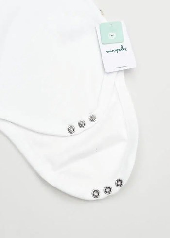 Minipolo Erkek Bebek Uzun Kol % 100 Pamuk 3`lü Çıtçıtlı Body - Görsel 6