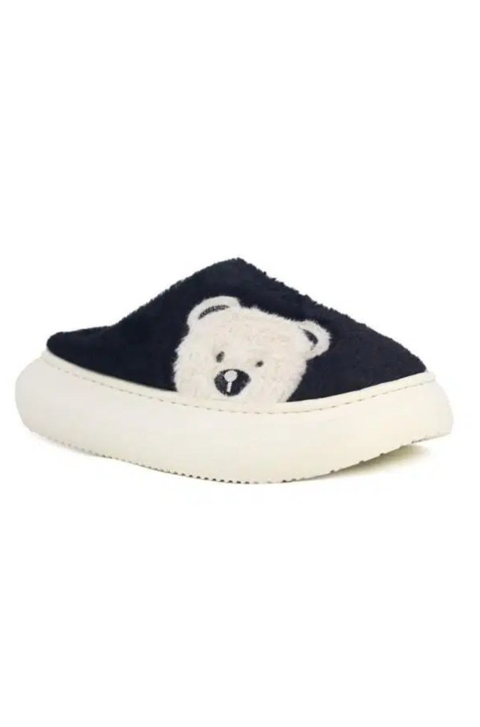 Modella Life Kadın Ayıcık Desen Kaymaz Eva Taban Kışlık Terlik - Görsel 3