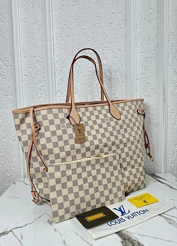  Beden Louis Vuitton Neverfull Big siize Kadın Çanta 