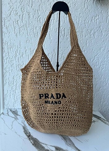 Prada Hasır Kadın Çanta 