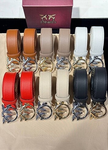 Pinko women Leather Belt 