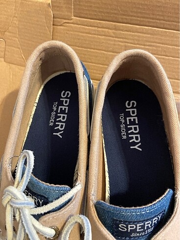 Sperry Top Sider Bir kere giyildi tertemiz orijinal