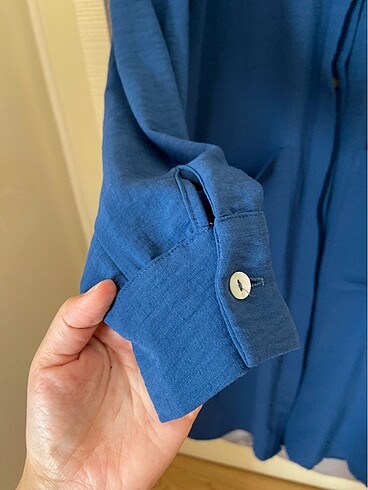 38 Beden mavi Renk Qanu tunik