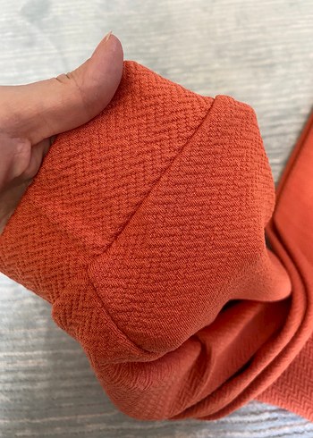 LC Waikiki Kadın Kırmızı Pilili İspanyol Paça Pantolon