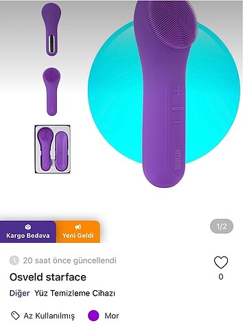 Osveld Starface yüz yıkama