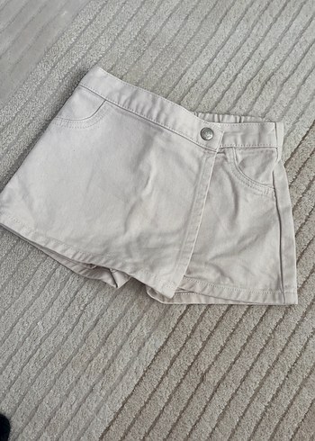 Kız Çocuk Kot Şort Etek - Görsel 2