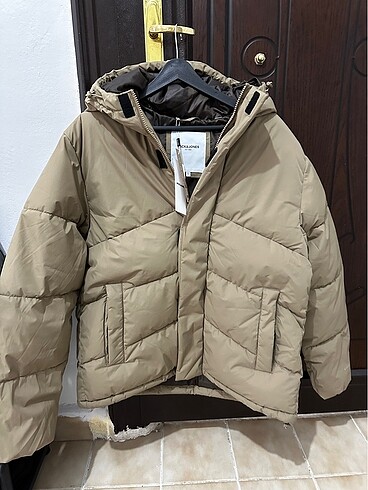 l Beden camel Renk JACK & Jones şişme mont