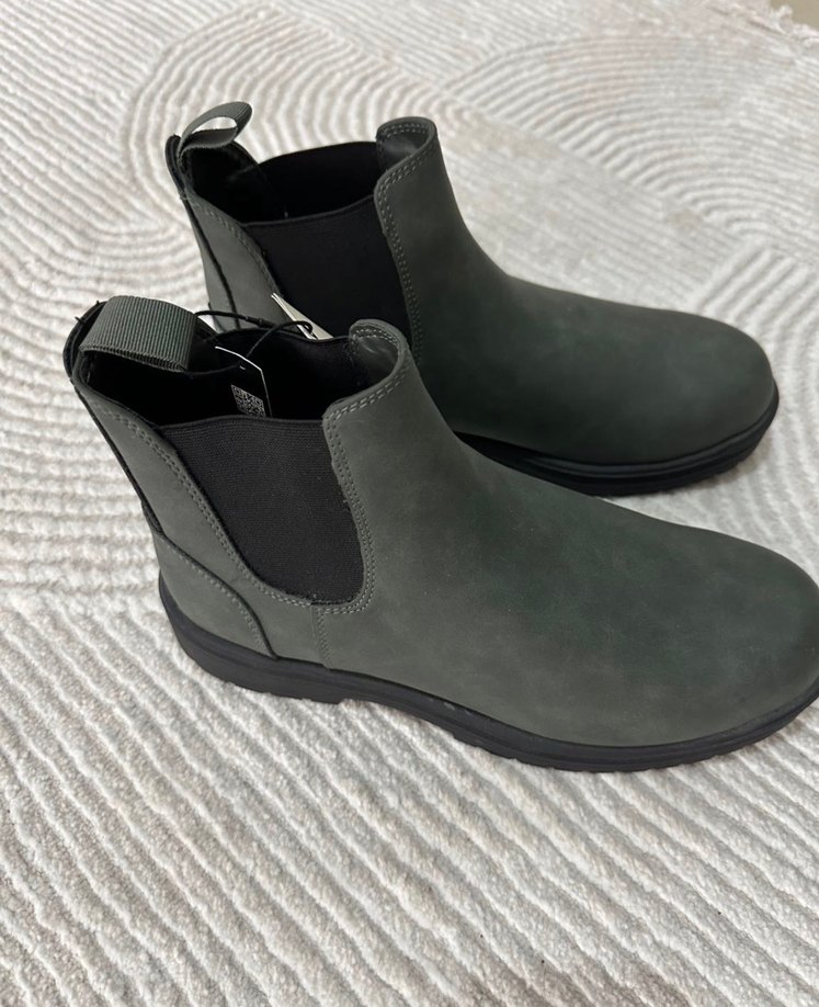 Haki erkek Günlük Dolgu Topuklu Bot - Görsel 2