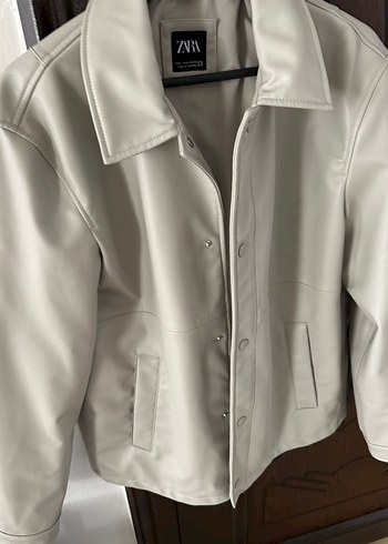 Zara Bej Düğmeli erkek Ceket
