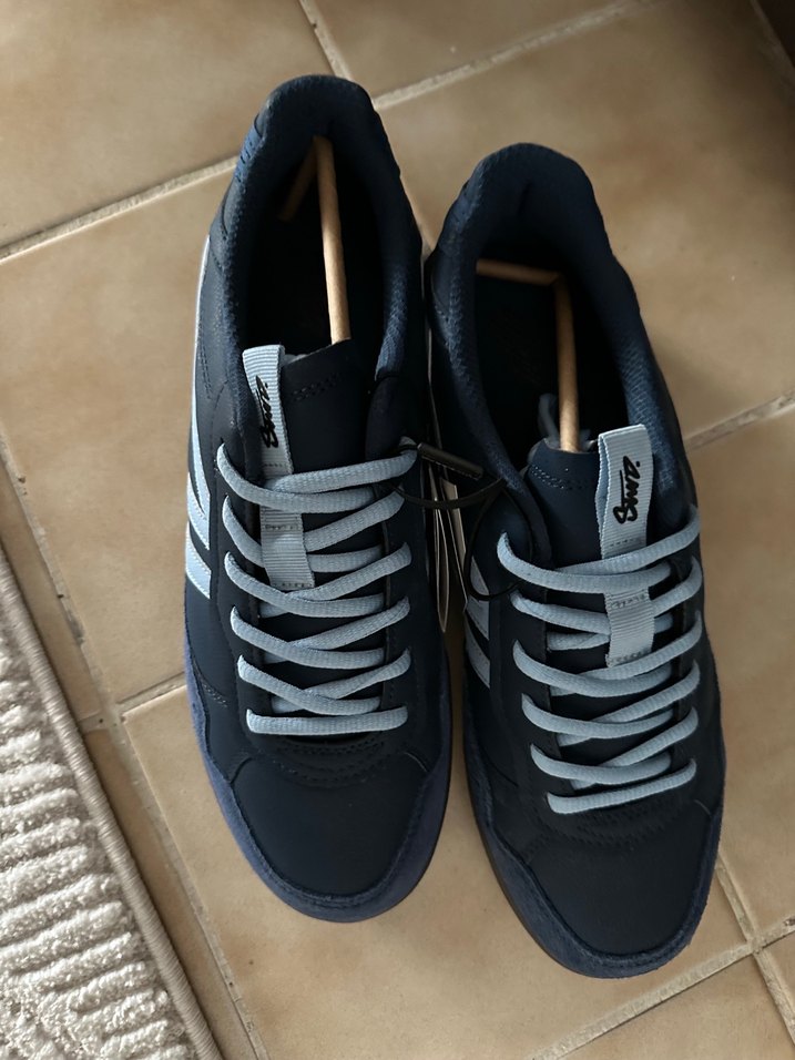 Gri Erkek Spor Ayakkabı Bağcıkları - Görsel 3