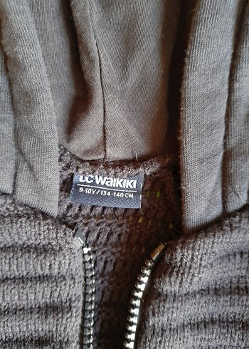 LC Waikiki Erkek Çocuk Kapüşonlu Triko Hırka