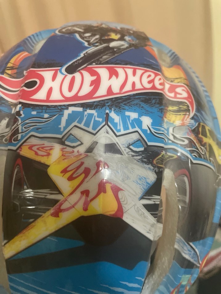 Hot Wheels Lisanslı Koruyucu Kask - Görsel 3