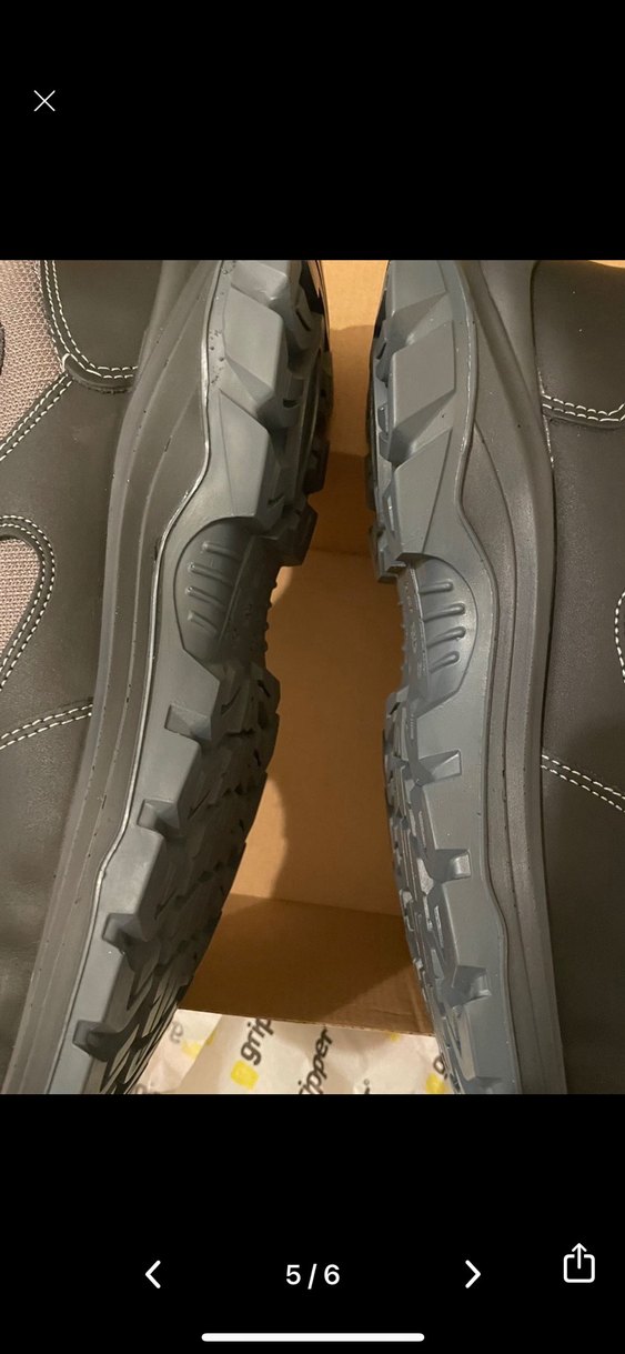 Gripper profesyonel iş güvenliği ayakkabısı/etiketli sıfır - Görsel 5