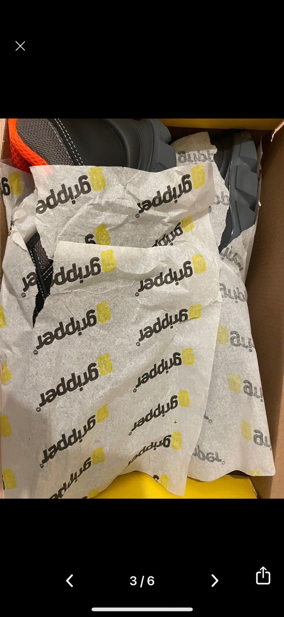 Gripper profesyonel iş güvenliği ayakkabısı/etiketli sıfır - Görsel 3