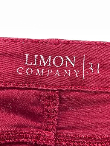 31 Beden bordo Renk Limon Company Jean / Kot %70 İndirimli.