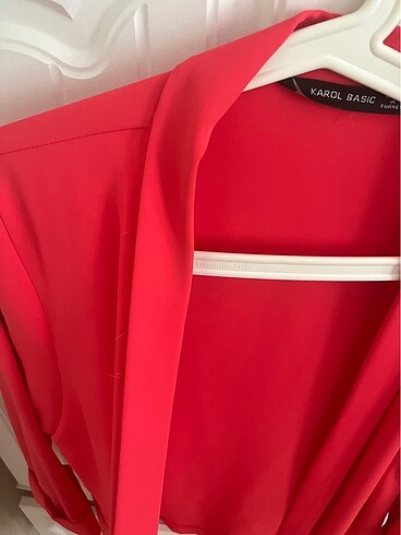 Basıc ceket nar çiçeği rengi - Görsel 4