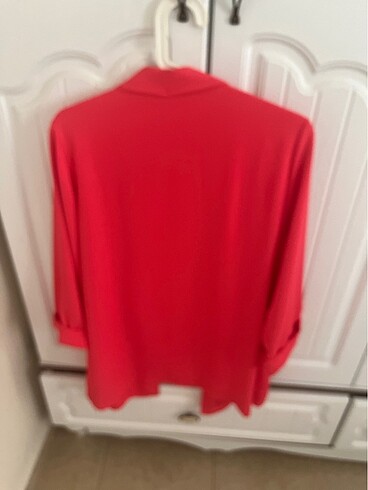 Basıc ceket nar çiçeği rengi - Görsel 5