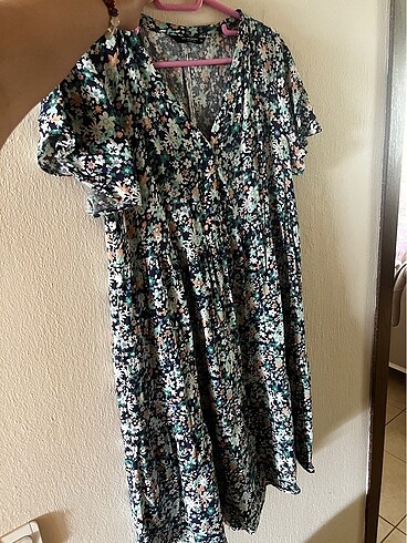 Çıtır çiçek desenli elbise - Görsel 2