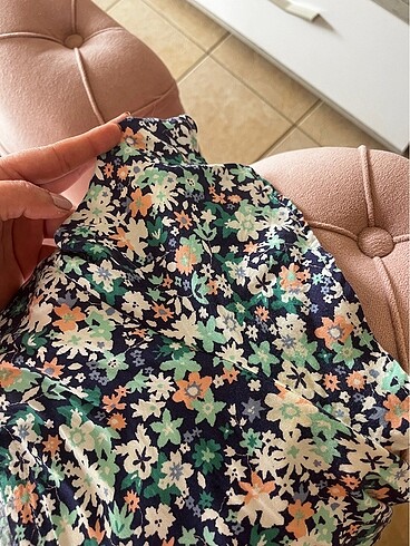 Çıtır çiçek desenli elbise - Görsel 6