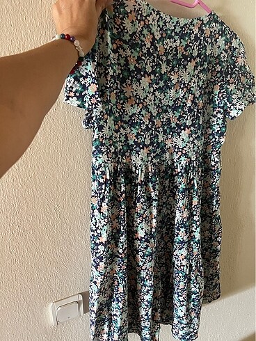 Çıtır çiçek desenli elbise - Görsel 3