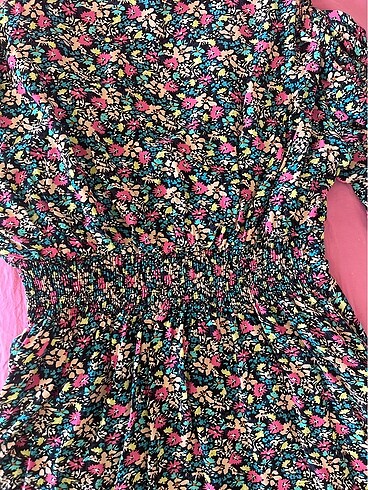 Mudo çıtır çiçekli elbise - Görsel 8