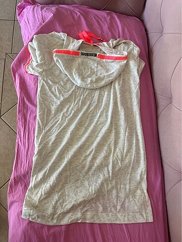 L beden salaş tunik elbise - Görsel 8